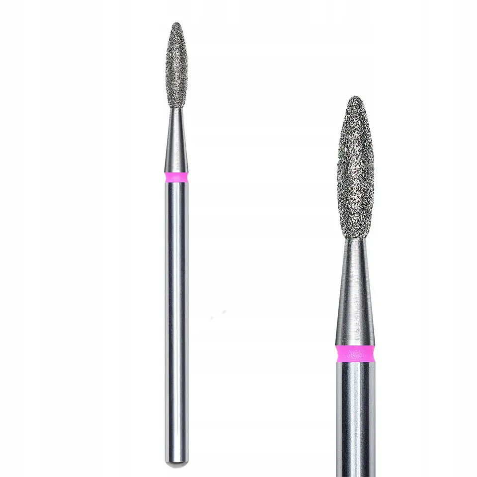 STALEKS Frez diamentowy do paznokci - płomyk 2,1/8mm FA10R021/8 czerwony w sklepie Wasserman.eu