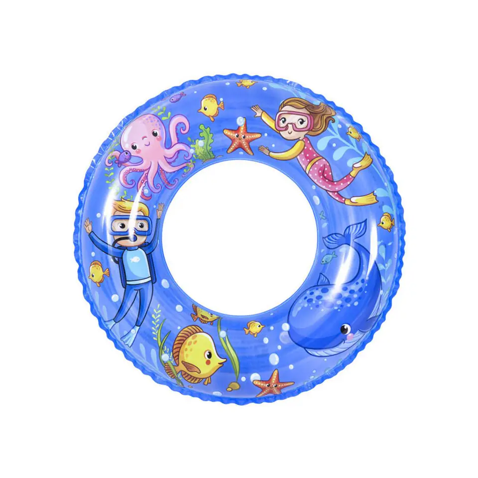 ⁨KÓŁKO DO PŁYWANIA PODWODNY ŚWIAT 60CM NIEBIESKIE 37592⁩ w sklepie Wasserman.eu