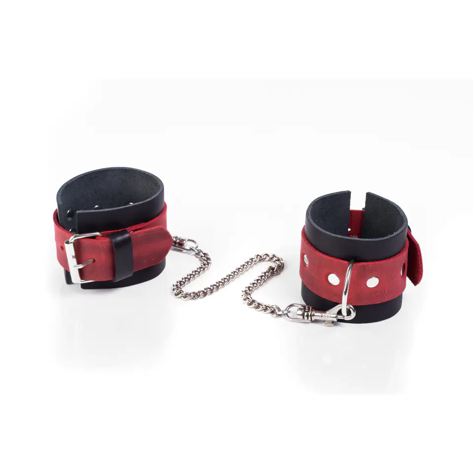 Whips Kajdanki Crazy Horse Red S w sklepie Wasserman.eu