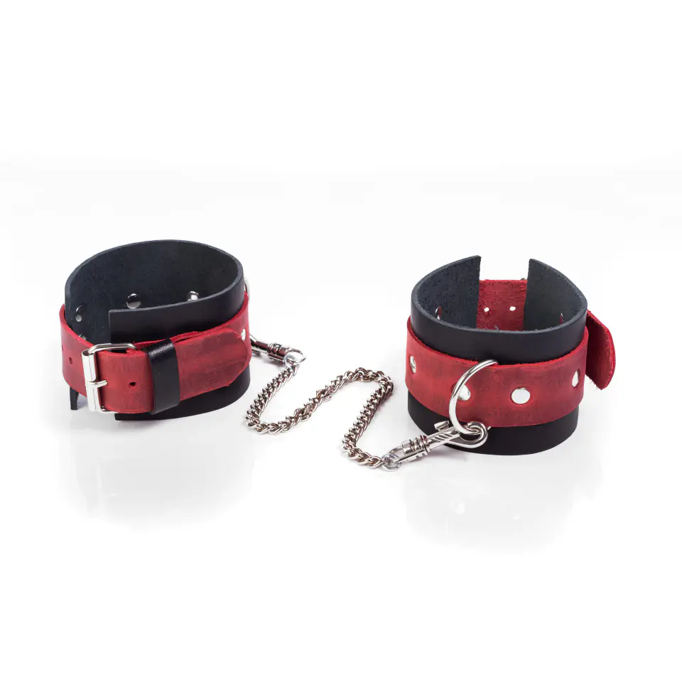 Whips Kajdanki Crazy Horse Red L w sklepie Wasserman.eu