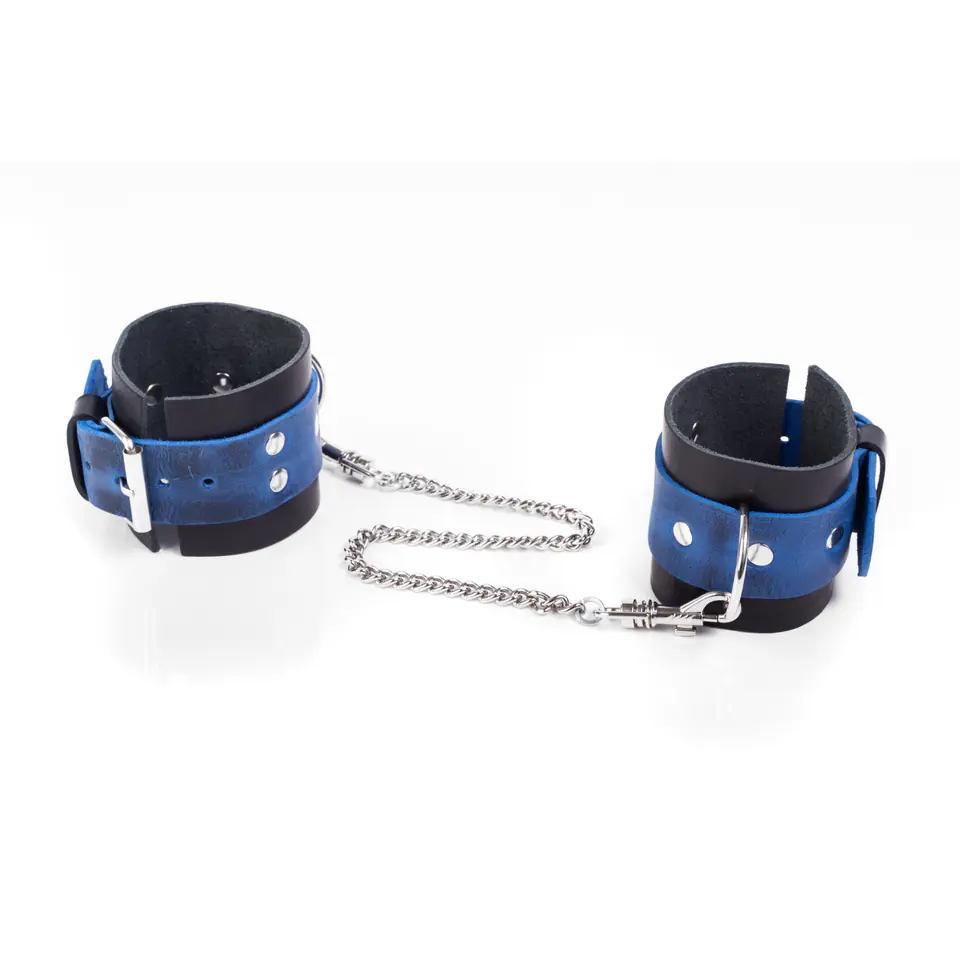 Whips Kajdanki Crazy Horse Blue S w sklepie Wasserman.eu