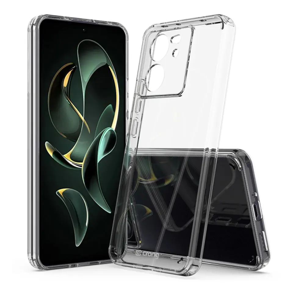 ⁨Crong Crystal Shield Cover - Etui Xiaomi 13T / 13T Pro (przezroczysty)⁩ w sklepie Wasserman.eu