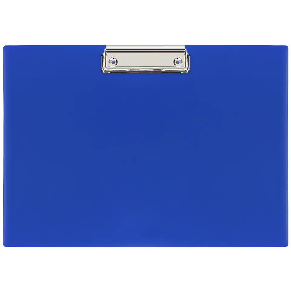 ⁨Deska z klipem Clipboard A4 Pozioma niebieska KL-20-01 BIURFOL⁩ w sklepie Wasserman.eu