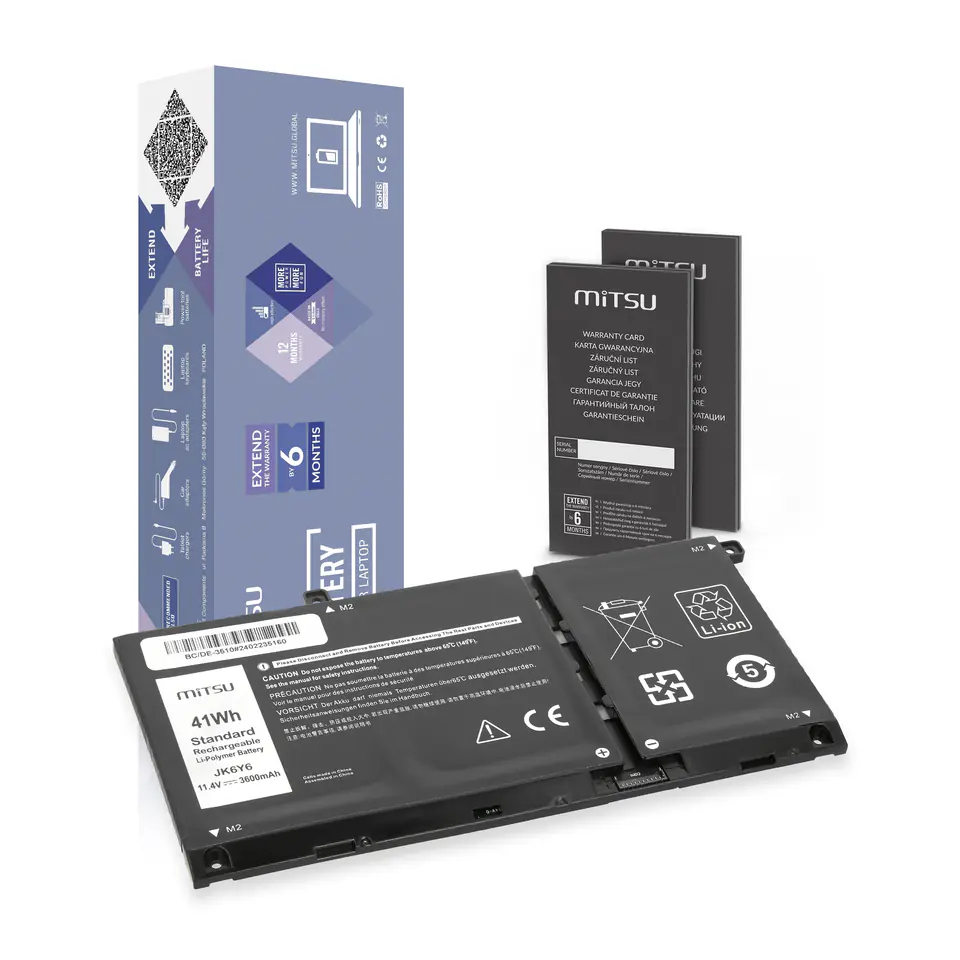 ⁨MITSU DELL LATITUDE 3600mAh 11,4V⁩ at Wasserman.eu