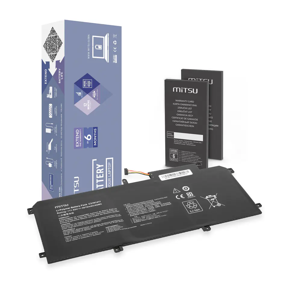 ⁨MITSU ASUS ZENBOOK 3610mAh 11,55V⁩ at Wasserman.eu