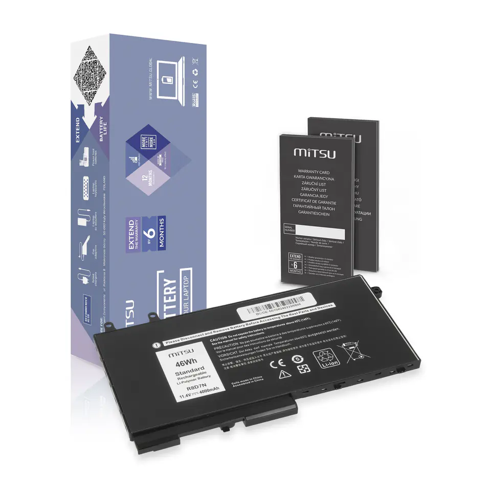 ⁨MITSU DELL LATITUDE PRECISION 4000mAh 11,4V⁩ at Wasserman.eu