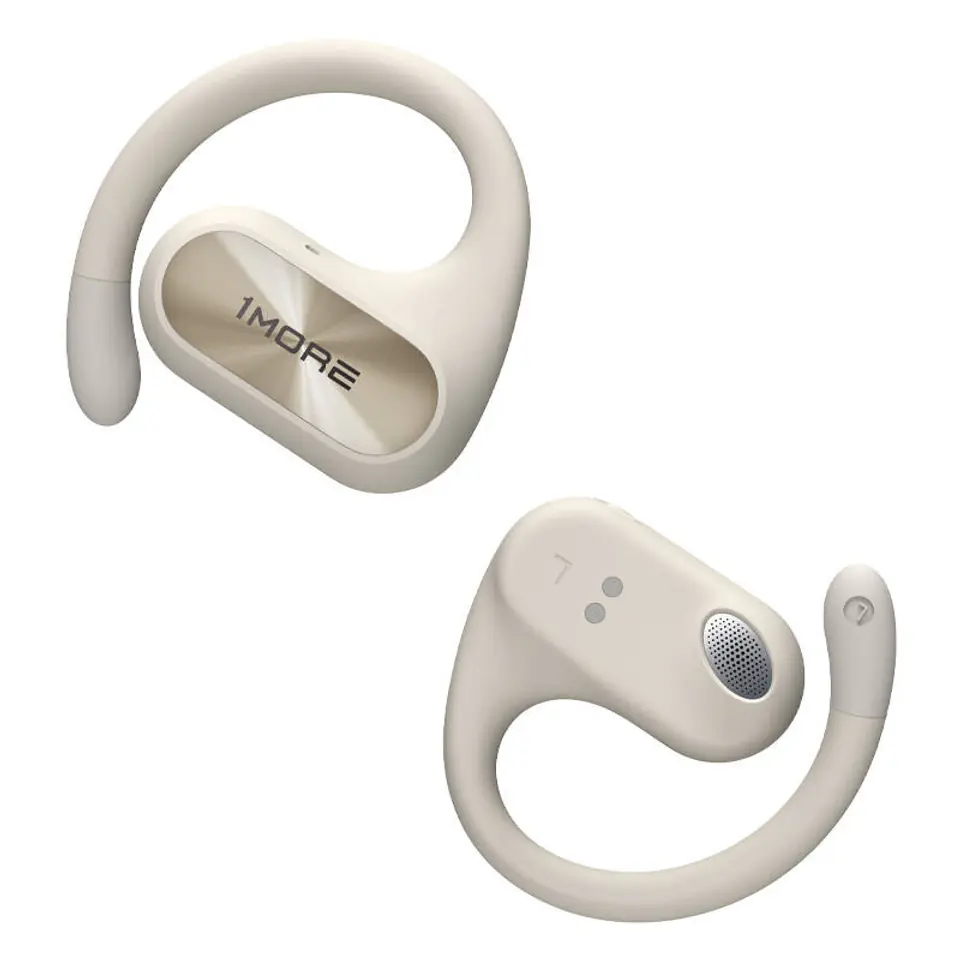 ⁨Słuchawki bezprzewodowe 1MORE FIT SE OPEN (białe)⁩ w sklepie Wasserman.eu