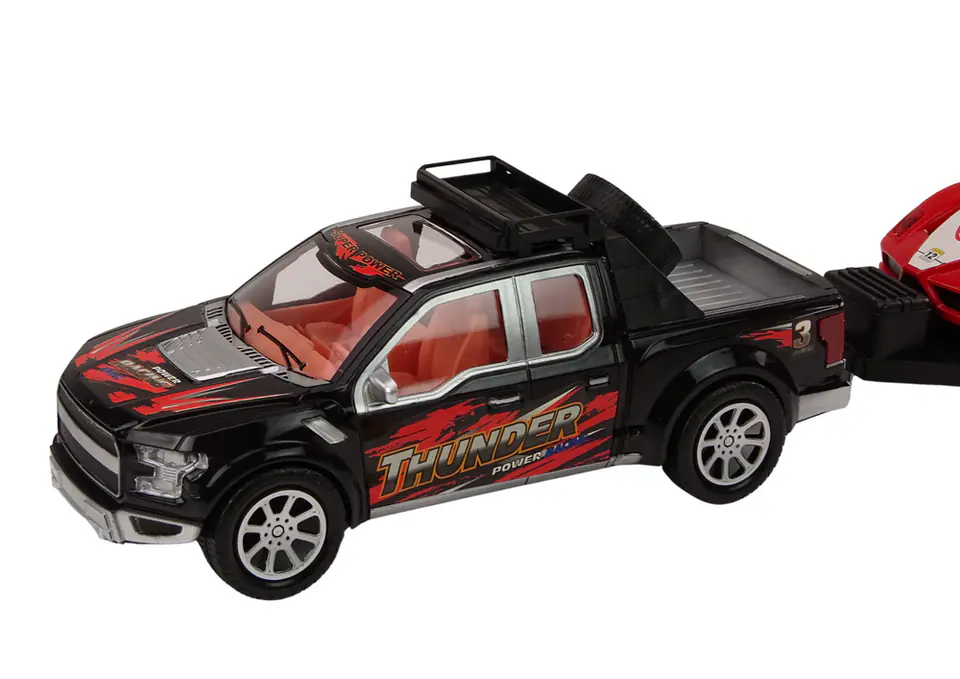 ⁨Auto Pickup Z Lawetą Naczepą Auto Sportowe Terenowe Zestaw⁩ w sklepie Wasserman.eu