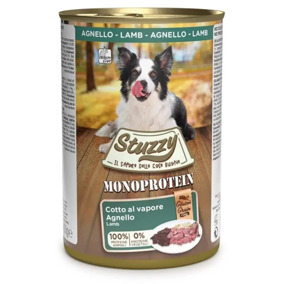 ⁨STUZZY Monoprotein Lamb - wet dog food - 400 g⁩ at Wasserman.eu