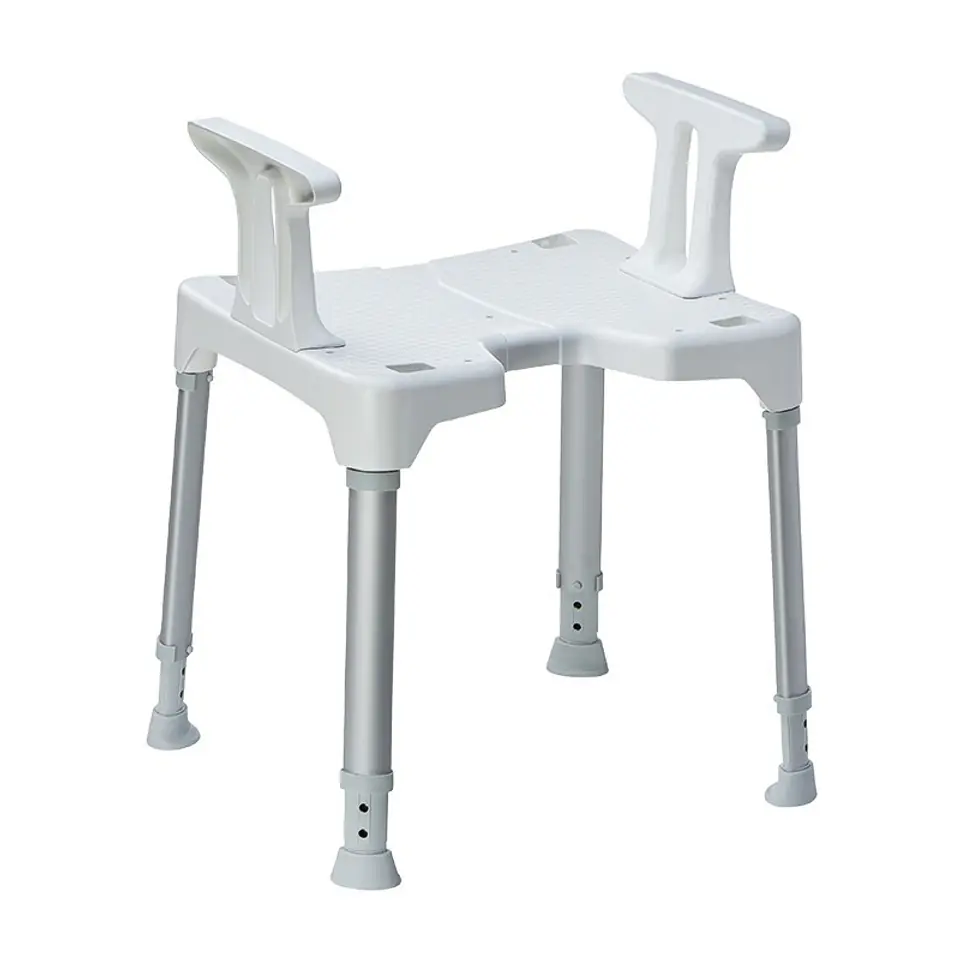 ⁨Dietz Tayo - shower chair with height adjustment and armrests⁩ at Wasserman.eu