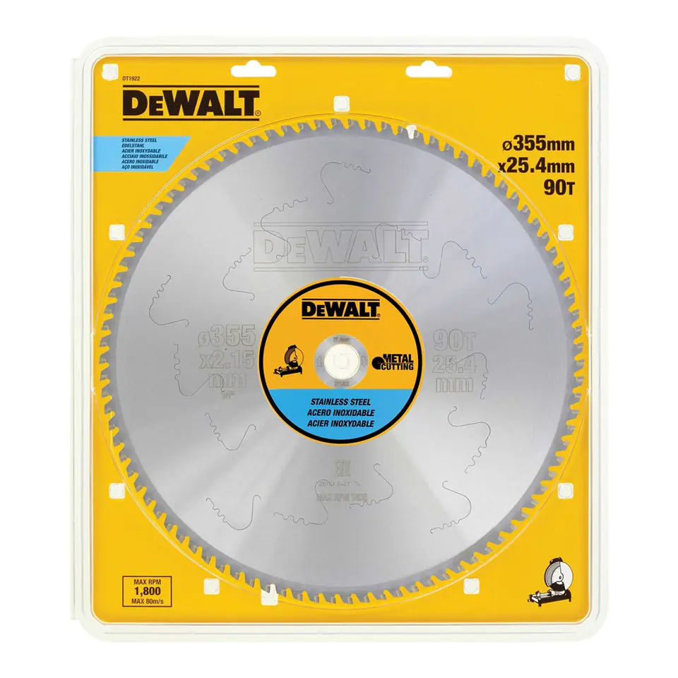 ⁨DeWALT DT1922-QZ circular saw blade 1 pc(s)⁩ at Wasserman.eu