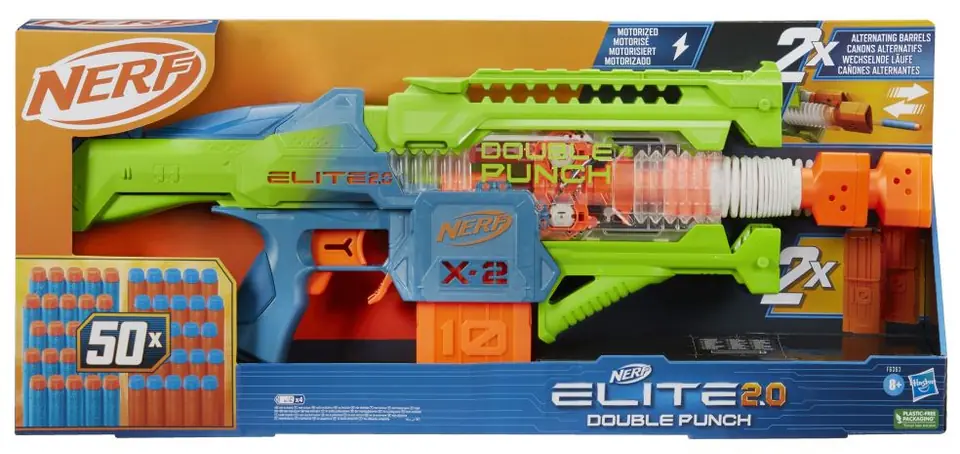 Hasbro Nerf Elite - Wyrzutnia Double Punch + strzałki w sklepie Wasserman.eu