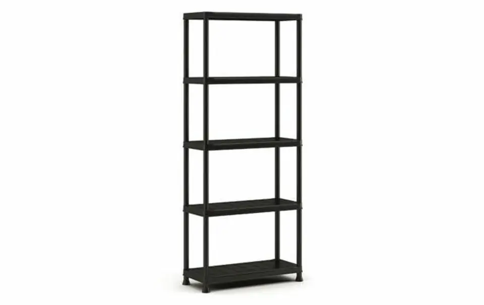 ⁨KETER PLASTIC BOOKCASE 5 SHELVES 80 x 40 x 187 cm IT⁩ at Wasserman.eu