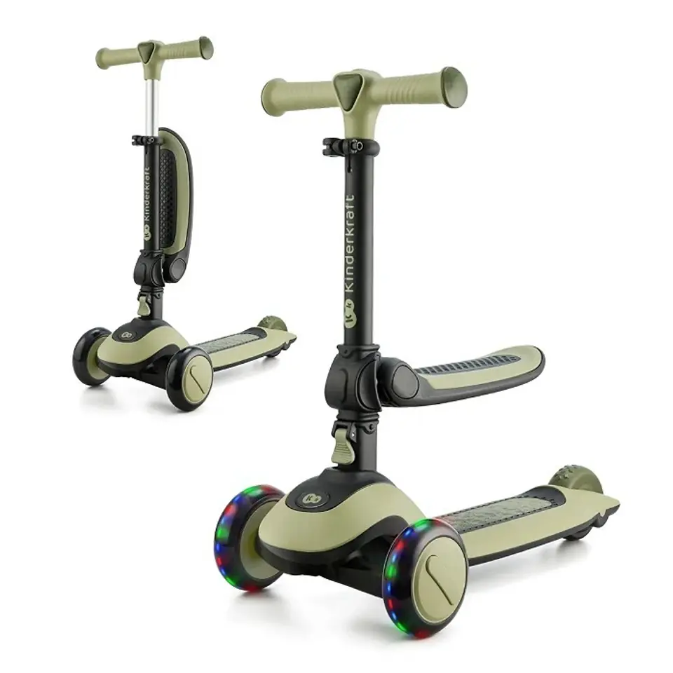 ⁨Kinderkraft scooter HALLEY green⁩ at Wasserman.eu