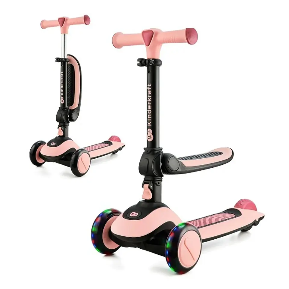 ⁨Kinderkraft scooter HALLEY pink⁩ at Wasserman.eu