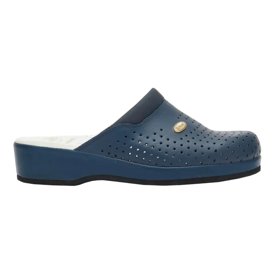 ⁨Scholl Clog Backguard - unisex clogs navy blue, size 44⁩ at Wasserman.eu