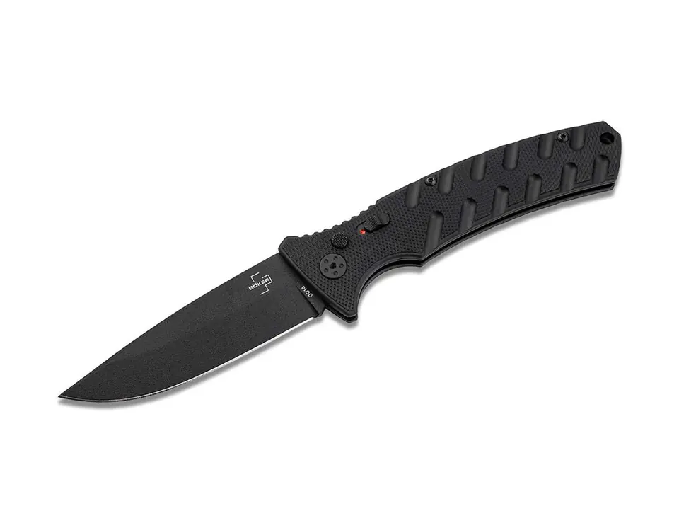 ⁨Böker Plus Large Strike Grivory Black Knife⁩ at Wasserman.eu