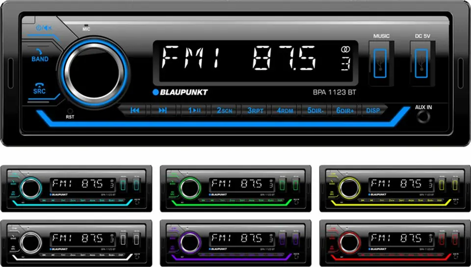 ⁨RADIOODTWARZACZ SAMOCHODOWY BPA1123 BT⁩ w sklepie Wasserman.eu