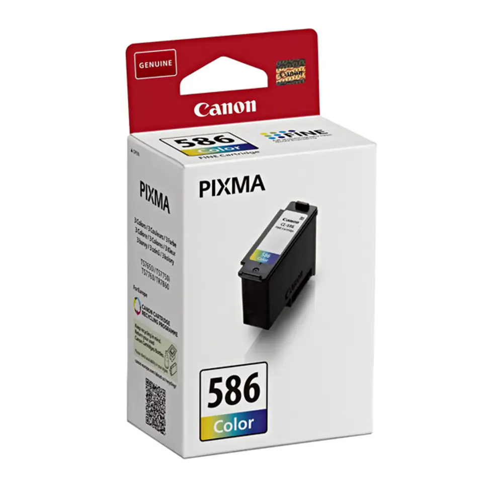 Canon oryginalny ink / tusz CL-586, 6227C001, color, 180s w sklepie Wasserman.eu