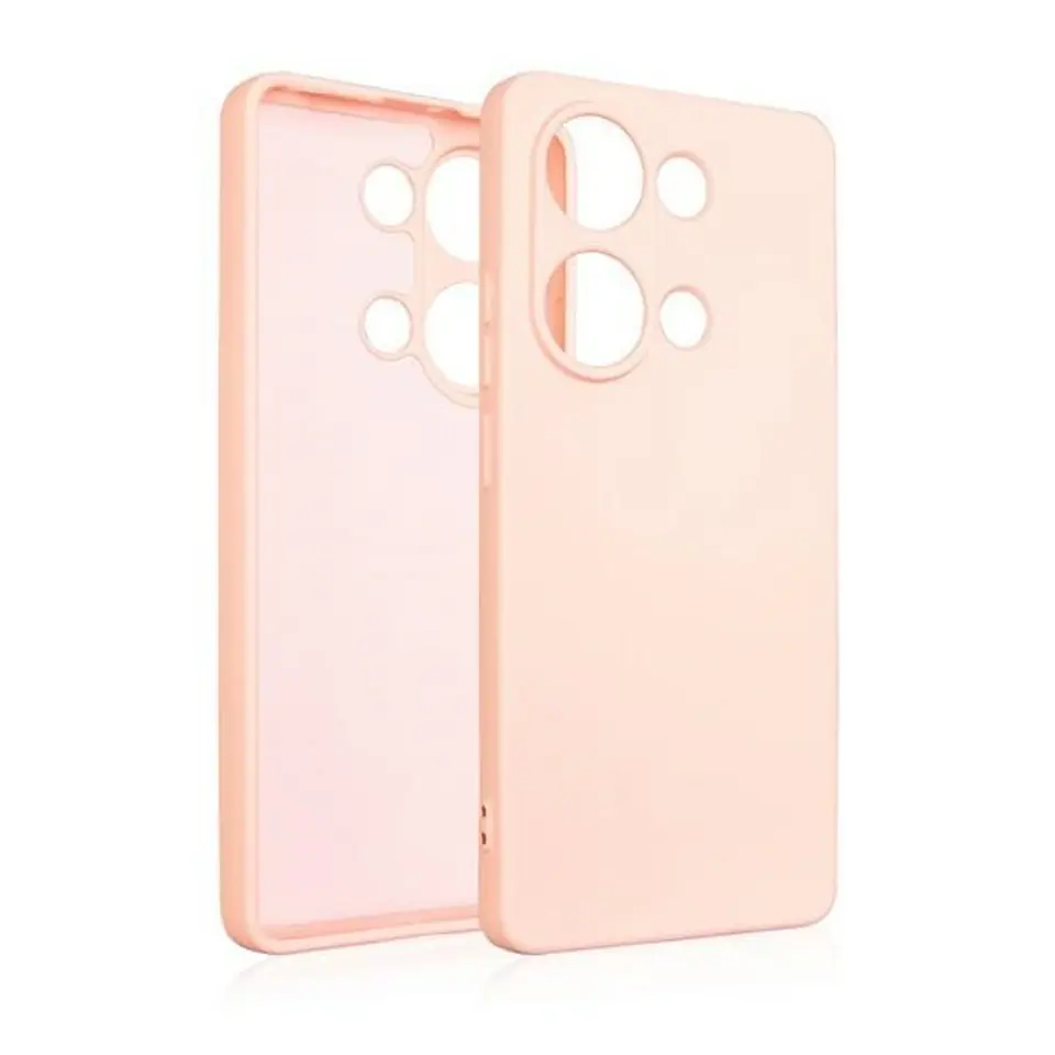 ⁨Beline Etui Silicone Poco M6 Pro 4G różowo-złoty/rose gold⁩ w sklepie Wasserman.eu