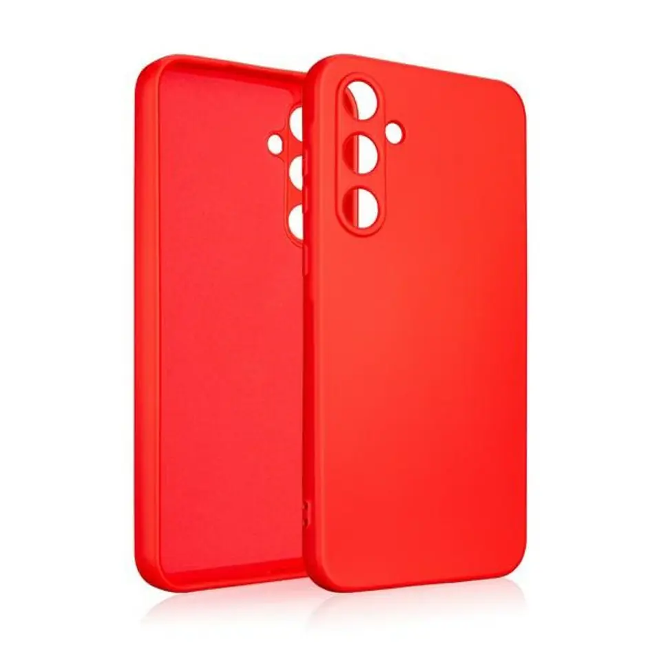 ⁨Beline Etui Silicone Samsung A55 A556czerwony/red⁩ w sklepie Wasserman.eu