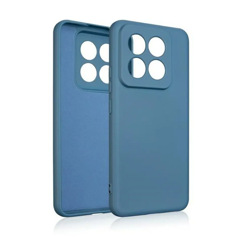⁨Beline Etui Silicone Xiaomi 14 Proniebieski/blue⁩ w sklepie Wasserman.eu