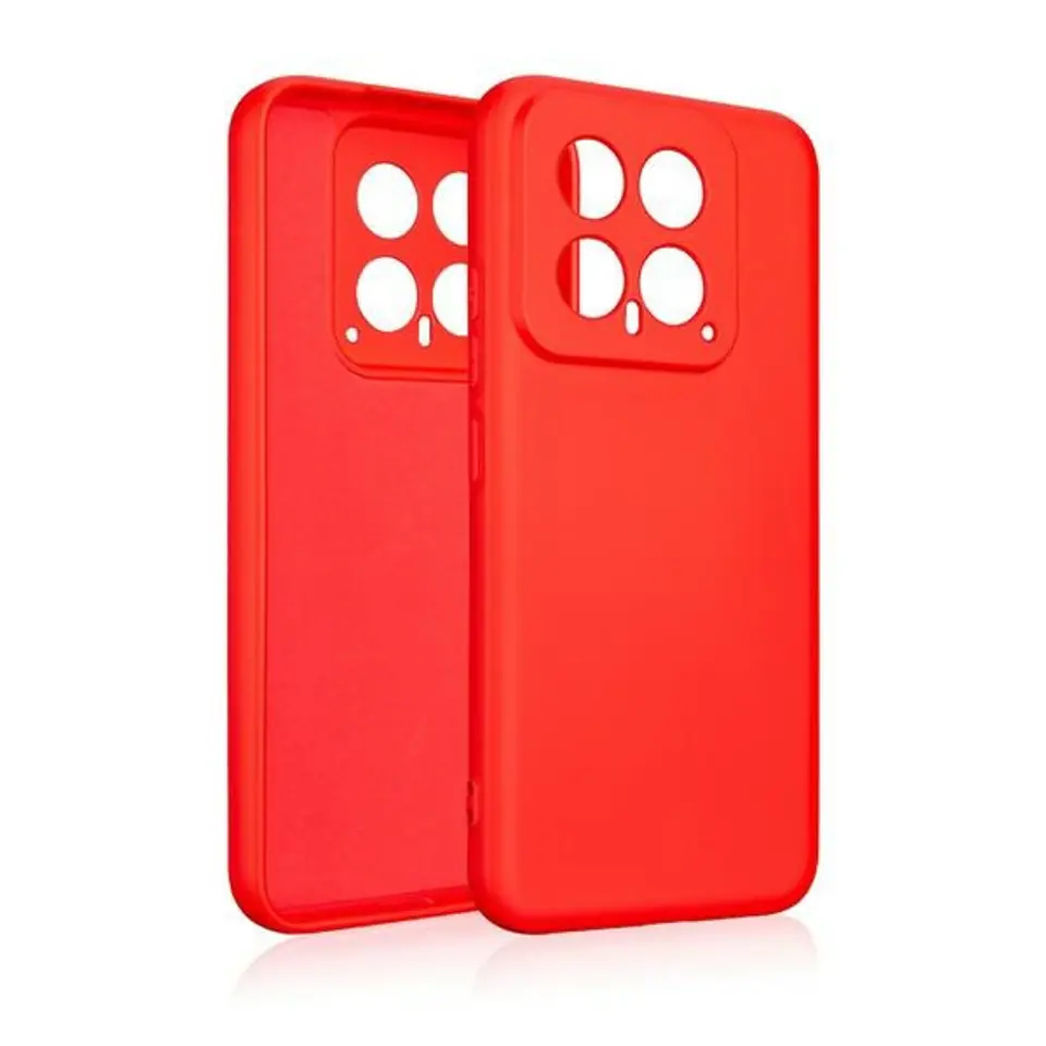 ⁨Beline Etui Silicone Xiaomi 14czerwony/red⁩ w sklepie Wasserman.eu