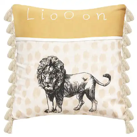 ⁨Poduszka dekoracyjna dla dziecka Lion⁩ w sklepie Wasserman.eu