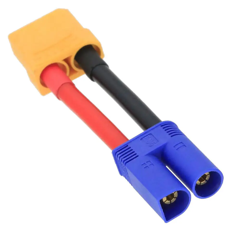 ⁨Adapter XT90 męski do EC5 żeńskiego⁩ w sklepie Wasserman.eu