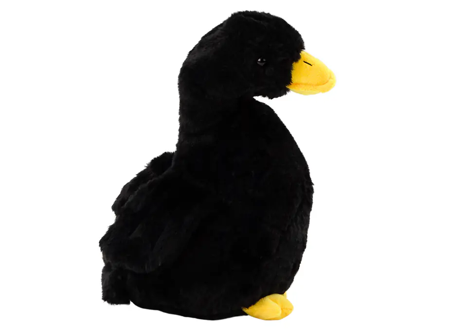 Pluszowa Gęś Maskotka Czarna Przytulanka Pluszak Kaczka 40 cm w sklepie Wasserman.eu