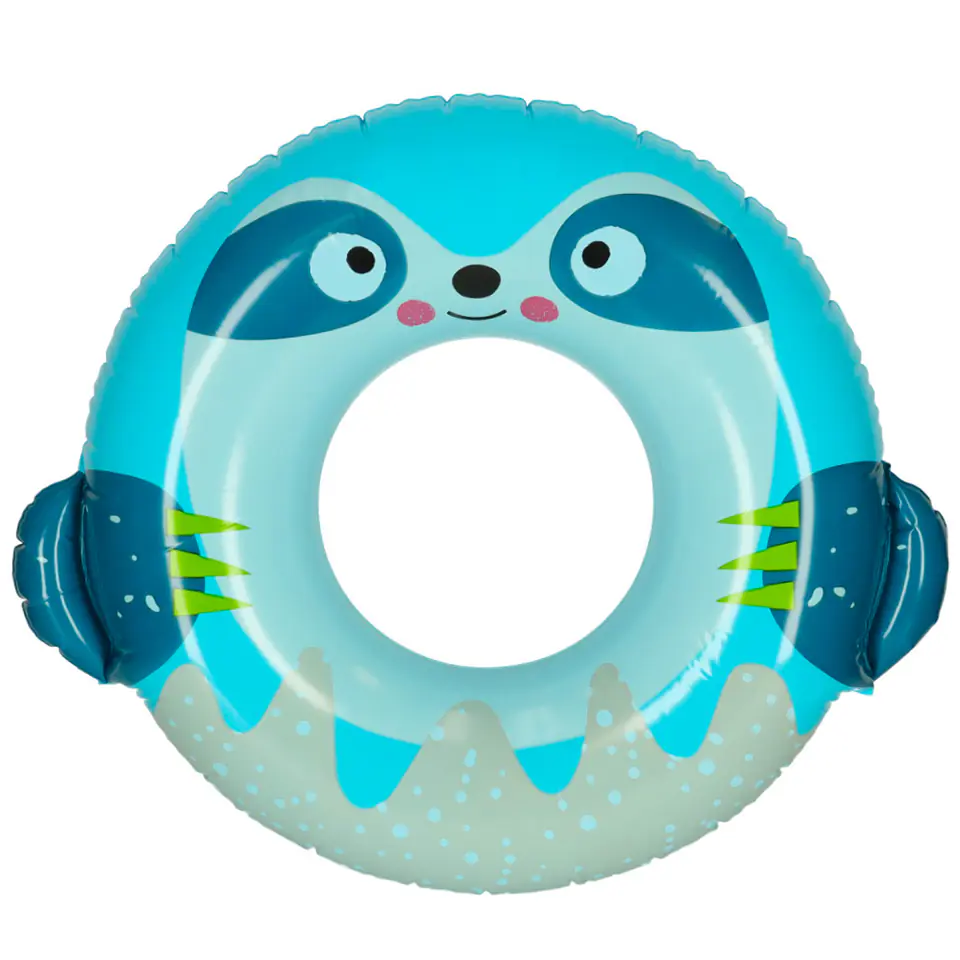 ⁨INTEX 59266 Kółko do pływania koło dmuchane ponton plażowy leniwiec max 40kg 76 cm⁩ w sklepie Wasserman.eu