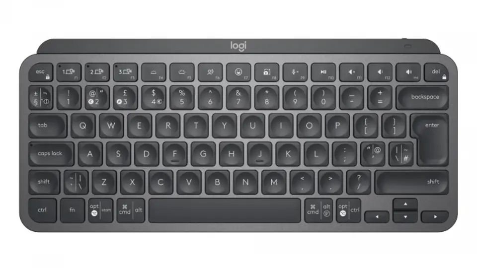 ⁨Klawiatura Nanoodbiornik LOGITECH MX Keys Mini for Business grafit⁩ w sklepie Wasserman.eu