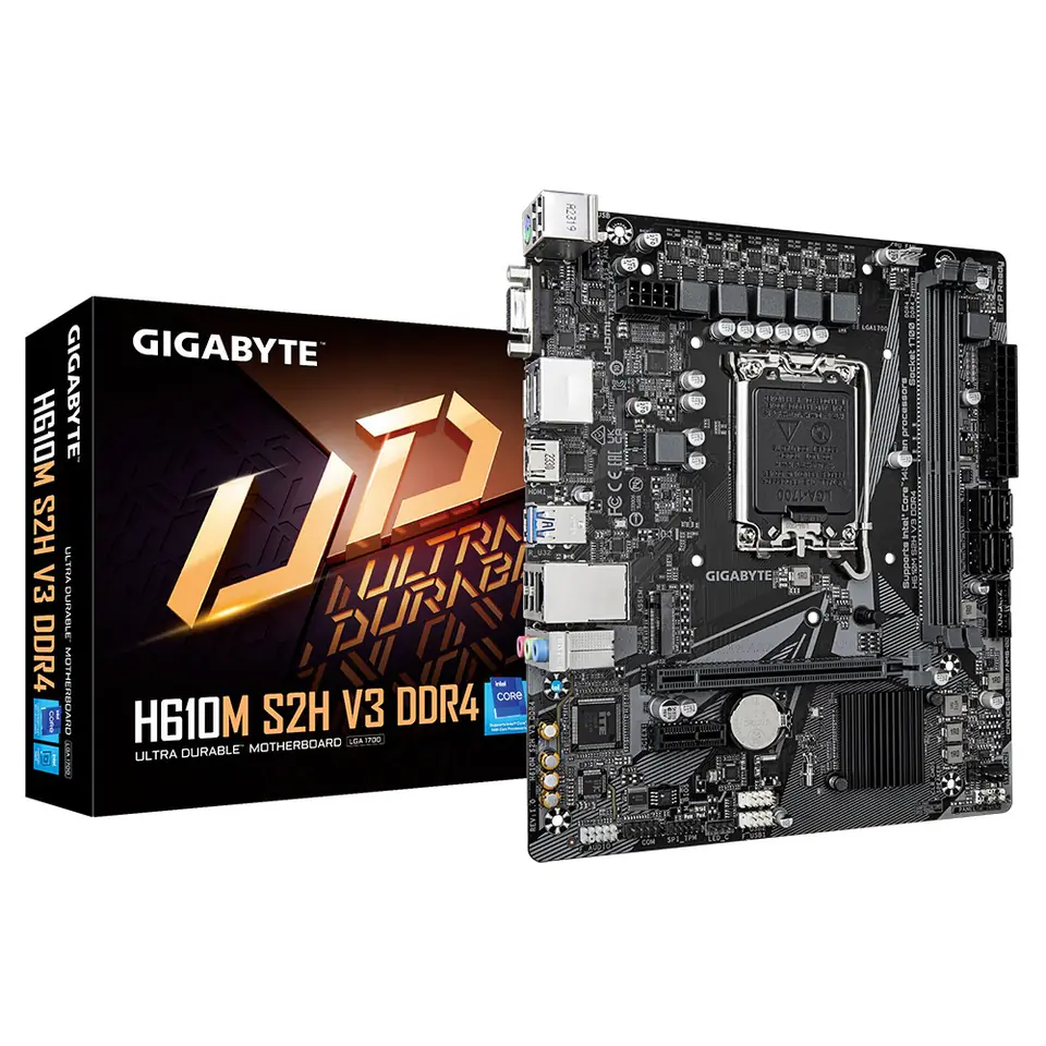 ⁨Płyta główna Gigabyte H610M S2H V3 DDR4⁩ at Wasserman.eu