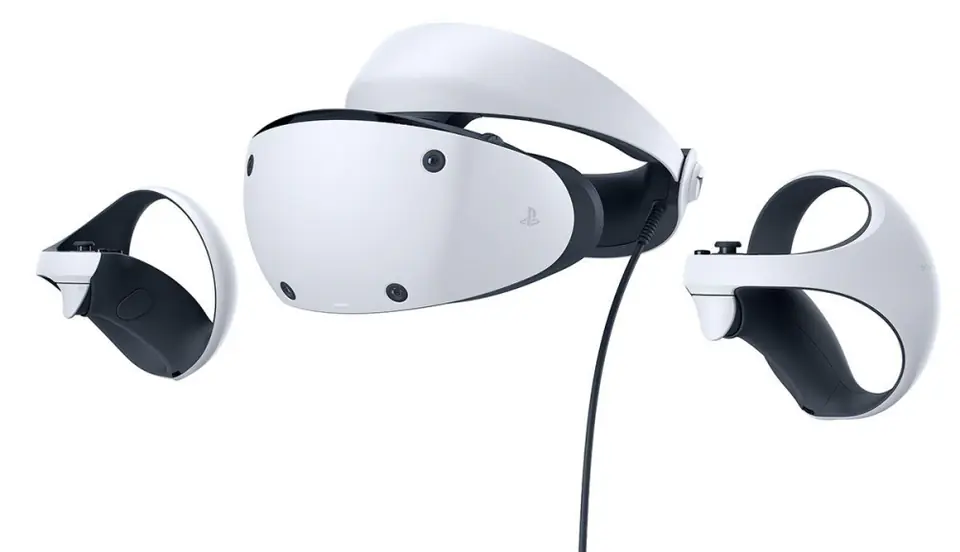 ⁨Sony PlayStation VR2 Horizon Call of the Mountain Bundle Dedicated head mounted display 560 g Black, White⁩ at Wasserman.eu