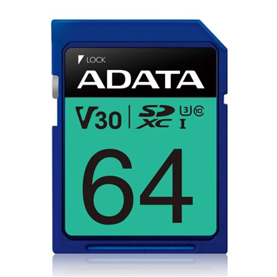 ⁨ADATA | Premier Pro | UHS-I | 64 GB | SDXC | Pamięć flash klasy 10⁩ w sklepie Wasserman.eu