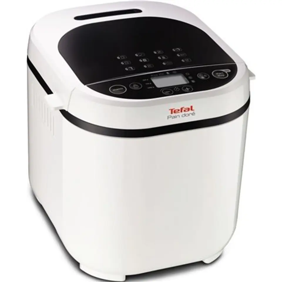 ⁨TEFAL | Bread Maker | PF210138 | Power 720 W | Number of programs 12 | Display LCD | White⁩ at Wasserman.eu