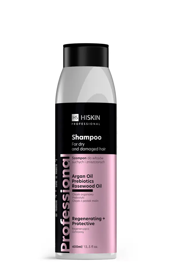 ⁨HISKIN Professional Szampon do włosów suchych i zniszczonych - regenerująco-ochronny 400 ml⁩ w sklepie Wasserman.eu