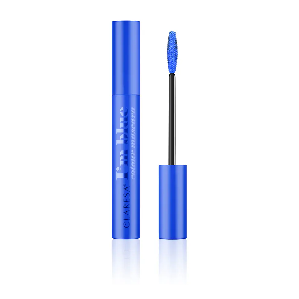 ⁨CLARESA I`m Blue Tusz do rzęs niebieski 10 g⁩ w sklepie Wasserman.eu