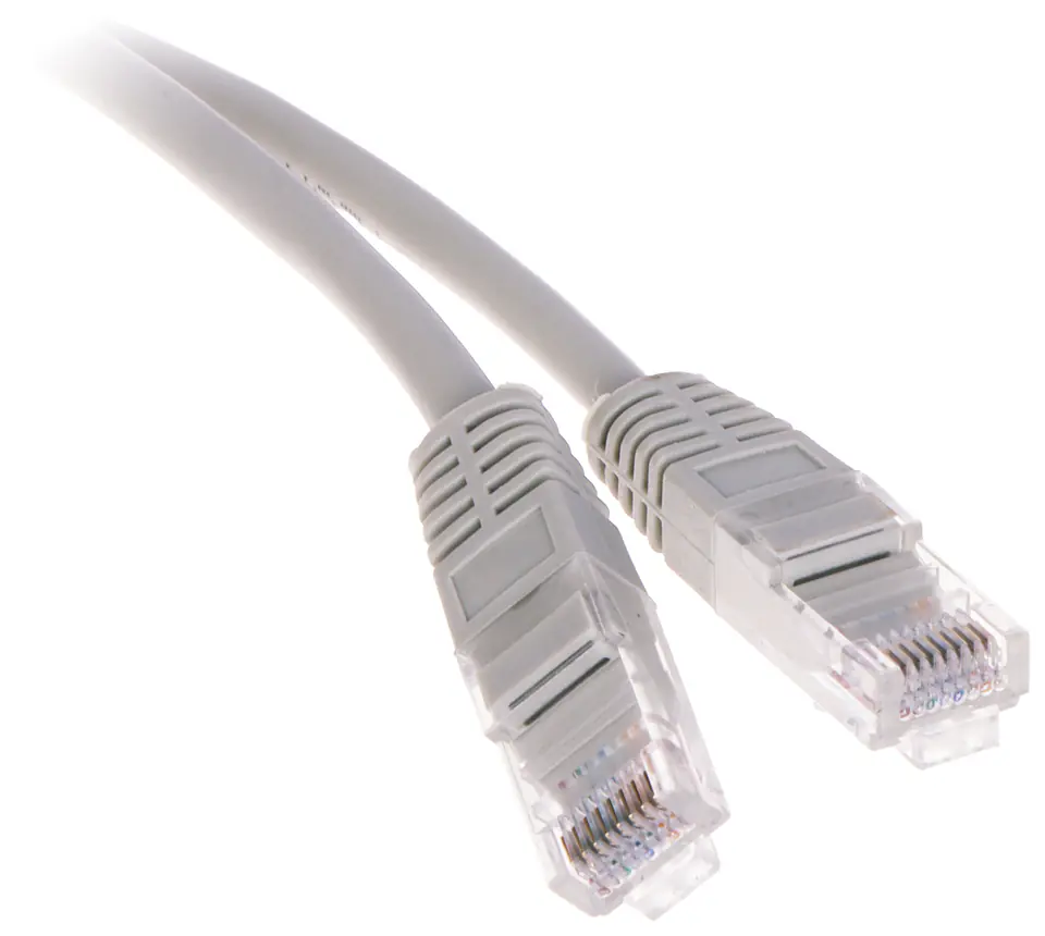 ⁨PATCHCORD RJ45/3.0-GREY 3.0 m⁩ w sklepie Wasserman.eu