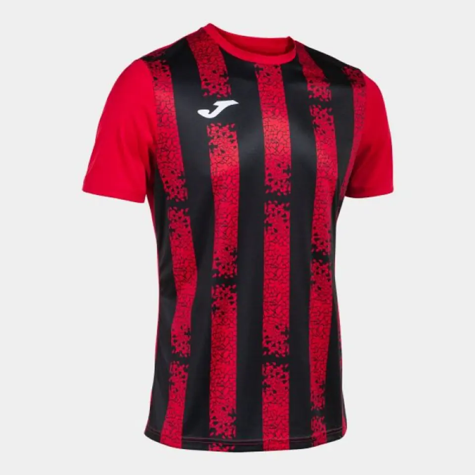 ⁨Koszulka Inter III Short Sleeve T-Shirt 103164 (kolor Czarny. Czerwony, rozmiar 5XS)⁩ w sklepie Wasserman.eu