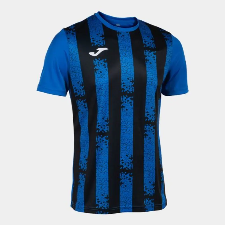 ⁨Koszulka Joma Inter III Short Sleeve T-Shirt 103164 (kolor Czarny. Niebieski, rozmiar M)⁩ w sklepie Wasserman.eu