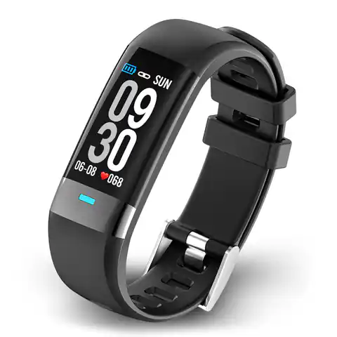 ⁨PR-650 58362 Opaska Fitness Tracker Smartband Bluetooth Puls EKG ECG+PPG⁩ w sklepie Wasserman.eu