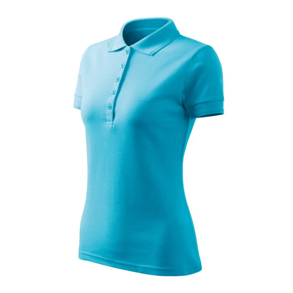 ⁨Koszulka Malfini polo Pique Polo Free W (kolor Niebieski, rozmiar 2XL)⁩ w sklepie Wasserman.eu