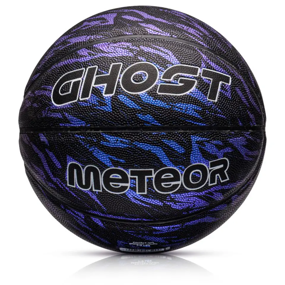 ⁨Piłka do koszykówki Meteor Ghost (kolor Niebieski)⁩ w sklepie Wasserman.eu