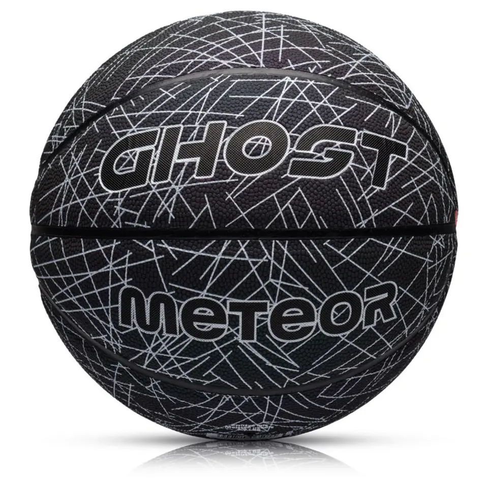⁨Piłka do koszykówki Meteor Ghost Scratch (kolor Czarny)⁩ w sklepie Wasserman.eu