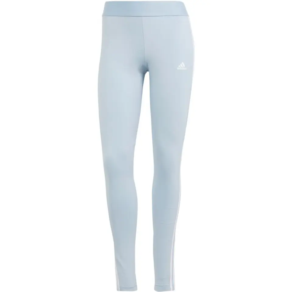 ⁨Legginsy adidas Loungewear Essentials 3-Stripes W (kolor Niebieski, rozmiar XS)⁩ w sklepie Wasserman.eu