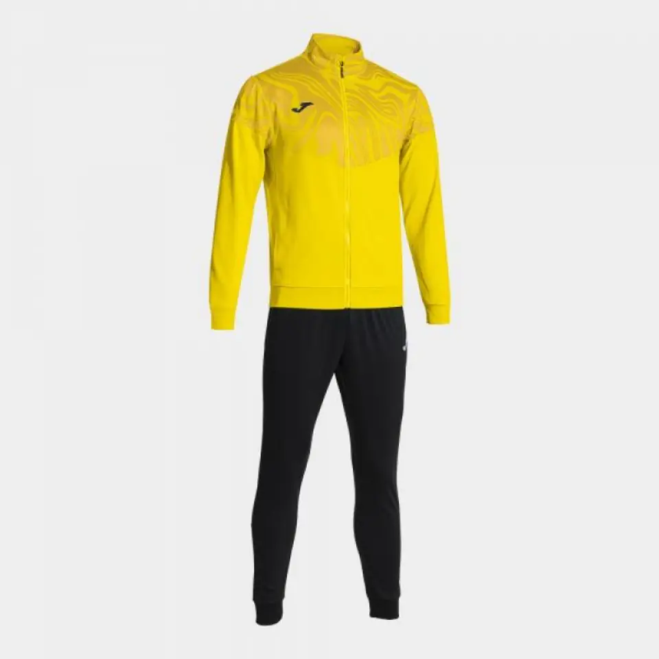 ⁨Dres Joma Lion II Tracksuit M 103771 (kolor Czarny. Żółty, rozmiar XS)⁩ w sklepie Wasserman.eu