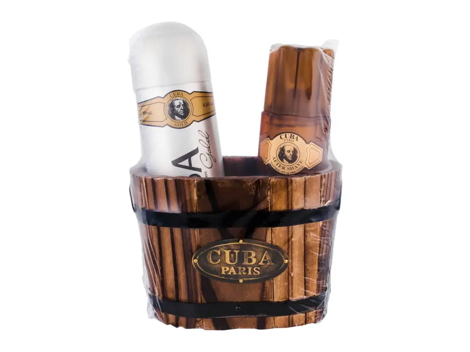 ⁨Cuba Woda po goleniu 100ml + 200ml Deodorant Gold Woda po goleniu 100 ml (M)⁩ w sklepie Wasserman.eu