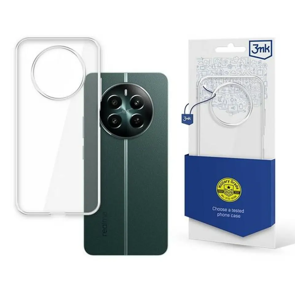 ⁨3MK Clear Case Realme 12+ 5G⁩ w sklepie Wasserman.eu