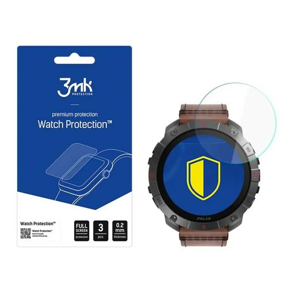 ⁨3MK FlexibleGlass Watch Polar Grit X2Pro Szkło Hybrydowe⁩ w sklepie Wasserman.eu